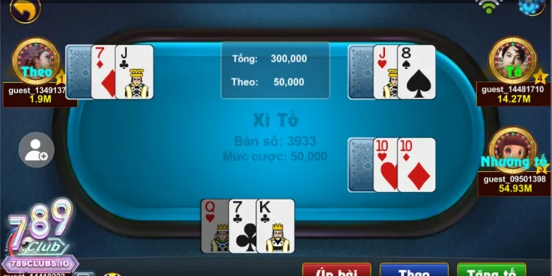 Kinh nghiệm để chơi thắng lớn trong game xì tố